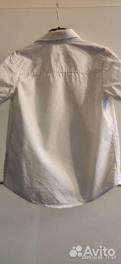 Рубашка белая waikiki 110-116