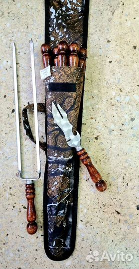 Набор шампуров в чехле