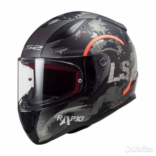 Мотошлем интеграл LS2 FF353 Rapid Circle для мото