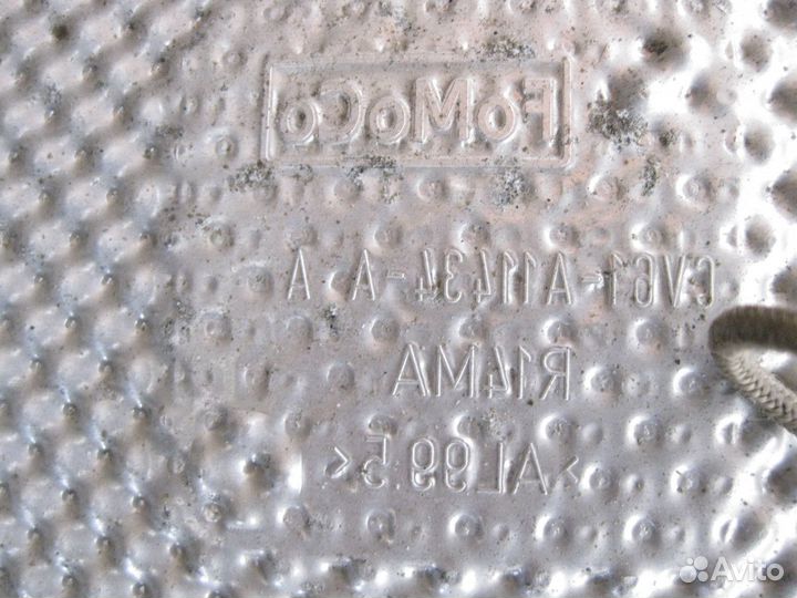 Экран тепловой защитный ниши запасного колеса Ford