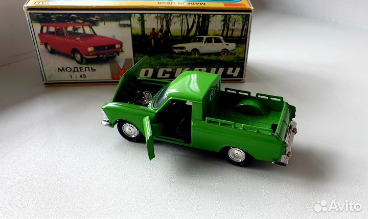 Модель Москвич пикап 1:43