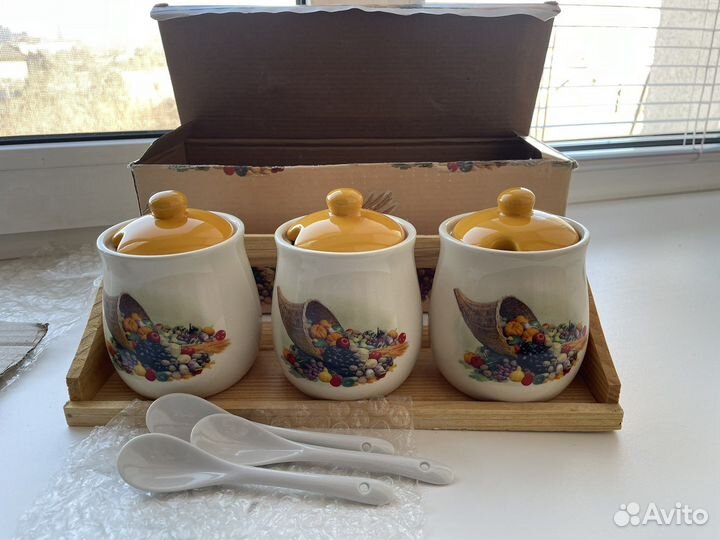 Керамические горшки новые