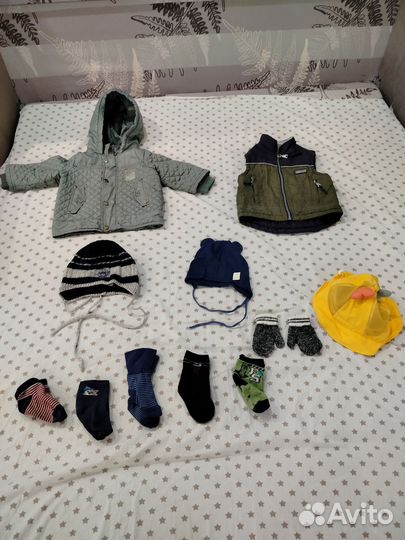 Пакет вещей для мальчика 80-86