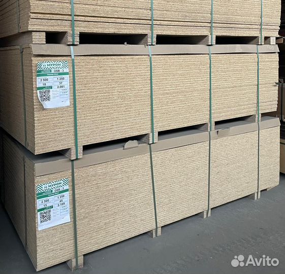 Осп (OSB) 18 мм 2500х1250