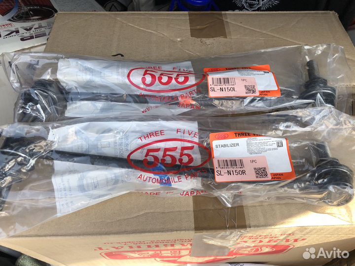 Стойки стабилизатора на модели Nissan