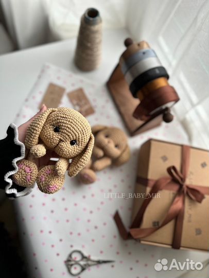 Вязаные погремушки