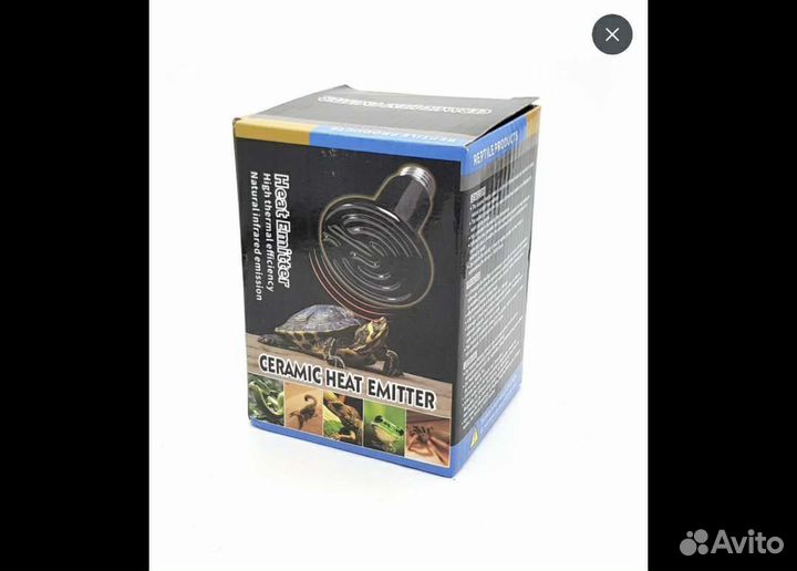 Керамическая лампа. Обогреватель. Для брудеров