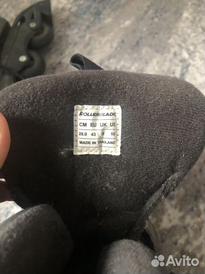 Ролики rollerblade мужские