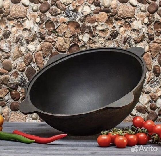 Казан чугунный