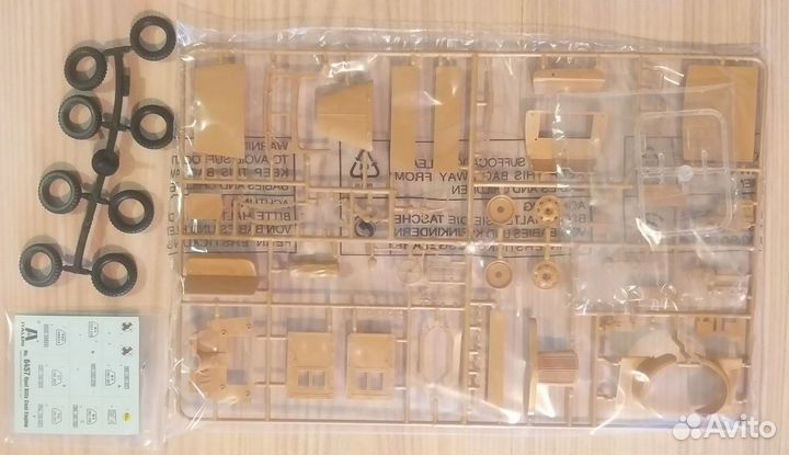 Модель italeri 6457 medium 3 ton. Truck -coal engi