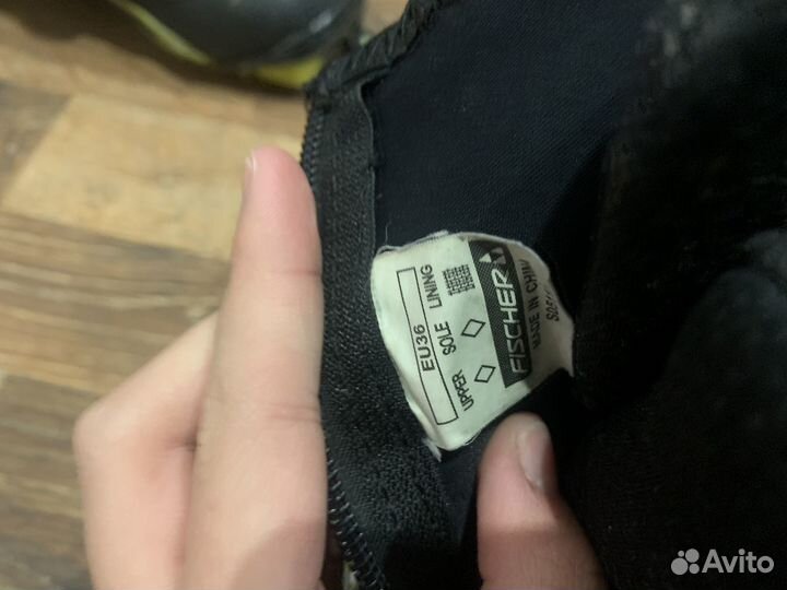 Лыжные ботинки коньковые fisher rcs