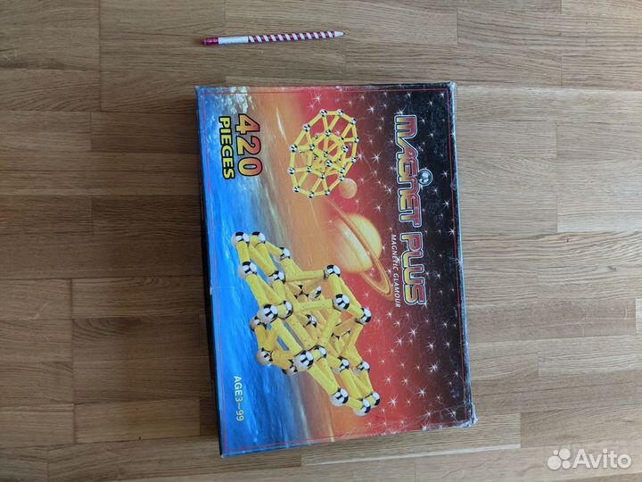 Конструктор магнетикс от 0до 99 лет