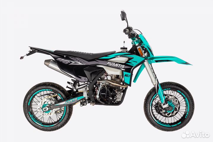 Мотоцикл avantis A6 motard (CBS300/174MN-3S) птс