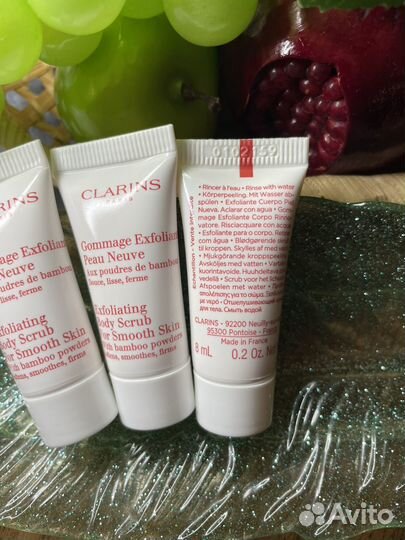 Clarins Gommage Exfoliant Скраб для тела 8мл