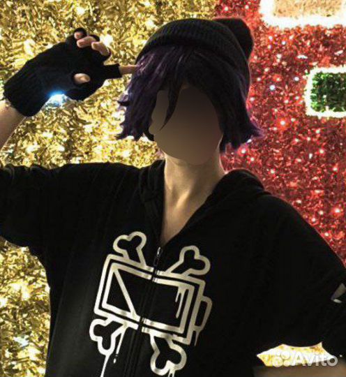 Фиолетовый парик (Узи)