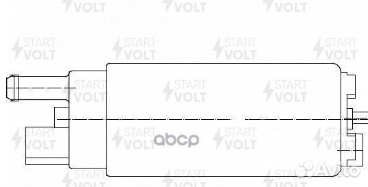 Мотор бензонасоса унив. ан. GSS342 для а/м Suba