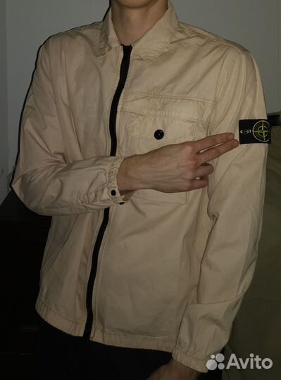 Овершот Stone Island Garment Dyed