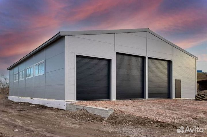 Модульное здание из бытовок