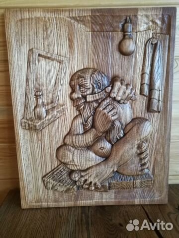 Панно резное