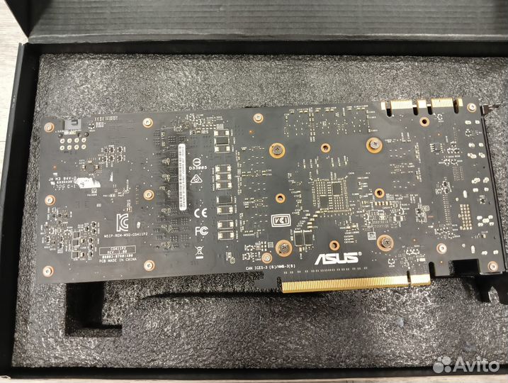 Видеокарта Asus GTX 1070 Turbo 8gb