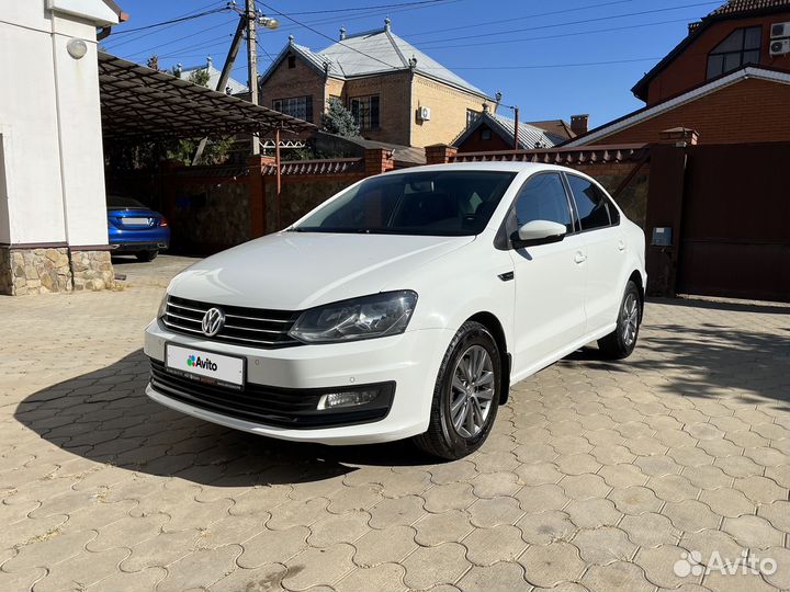 Volkswagen Polo 1.6 AT, 2019, 137 000 км