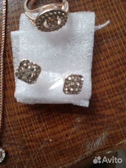 Часы, браслет, кольцо, серьги кулон, женский