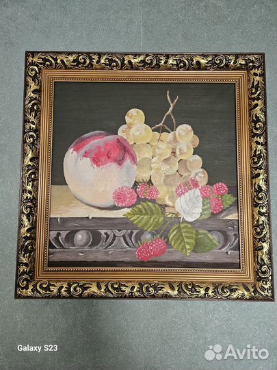 Картина маслом на холсте натюрморт