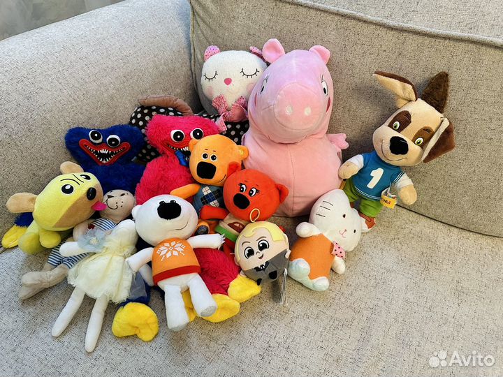 Мягкие игрушки пакетом
