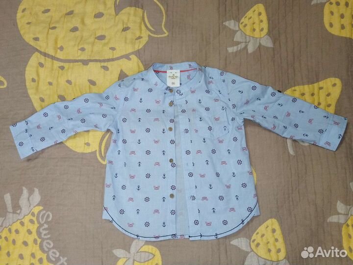 Рубашка для мальчика 86р