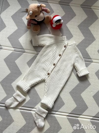 Комбинезон нательный 0-6 мес