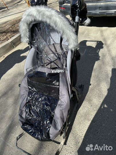 Детские санки коляска бу