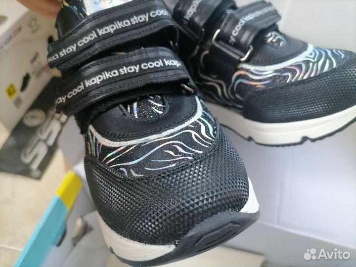 Ботинки демисезонные для девочки kapika 28 размер