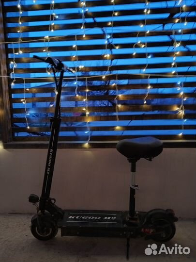 Самокат взрослый электрический бу