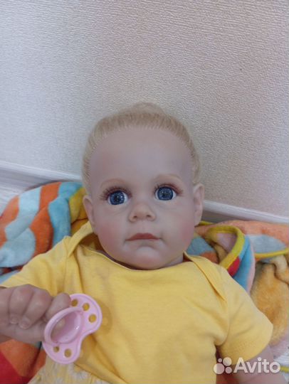Кукла реборн девочка 54 см