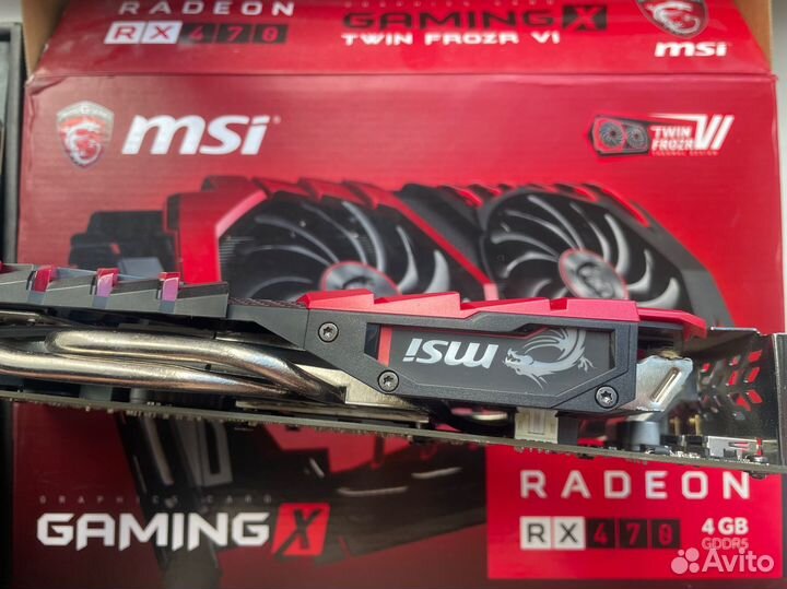 Видеокарта Msi RX 470