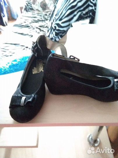 Балетки натуральная кожа 37