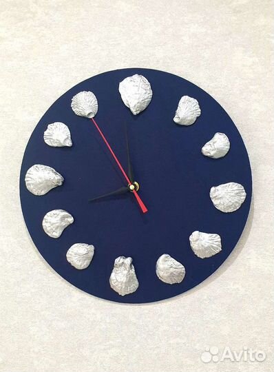 Часы настенные ручной работы
