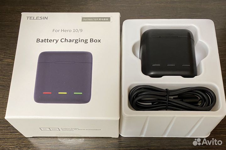 Gopro 11 10 9 Аккумуляторы telesin Новые