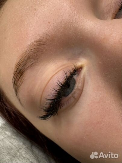 Наращивание ресниц модель