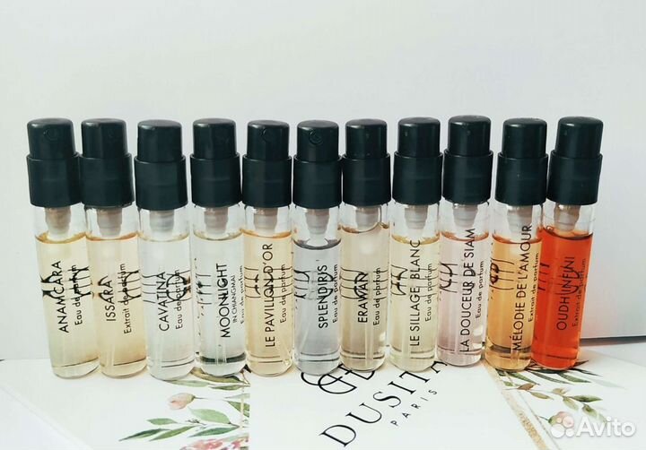 Parfums Dusita фирменные сэмплы