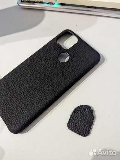 Pixel 5 a кожаный чехол