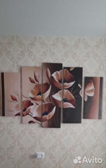 Модульная картина бу