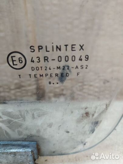 Стекло двери переднее левое Opel Vectra A C20XE