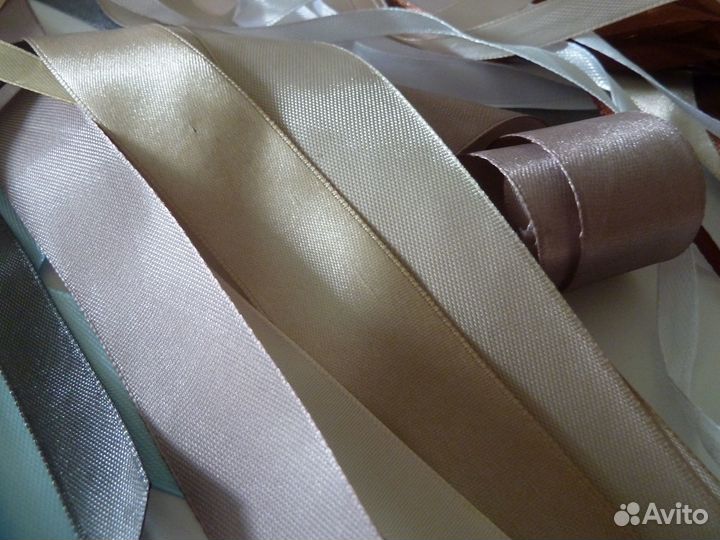 Атласные ленты для творчества