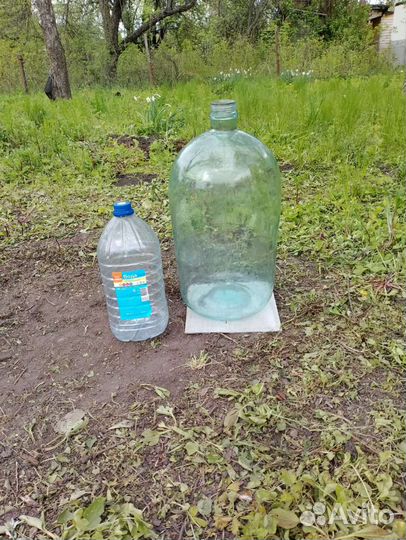 Бутыль стеклянная 20 литров