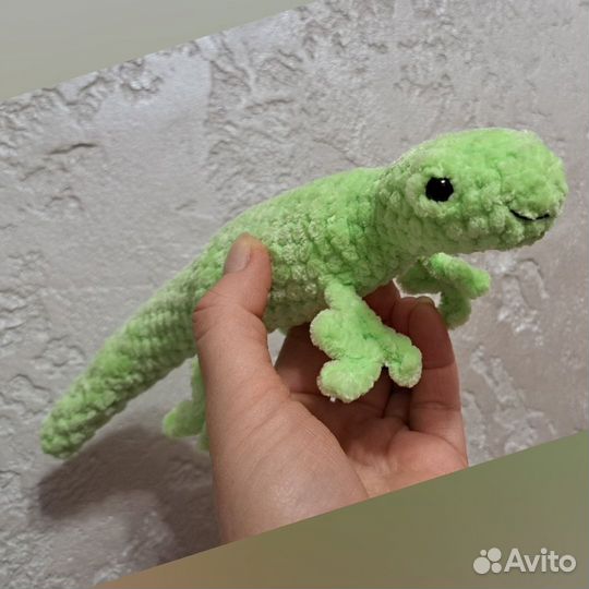 Игрушка ящерица