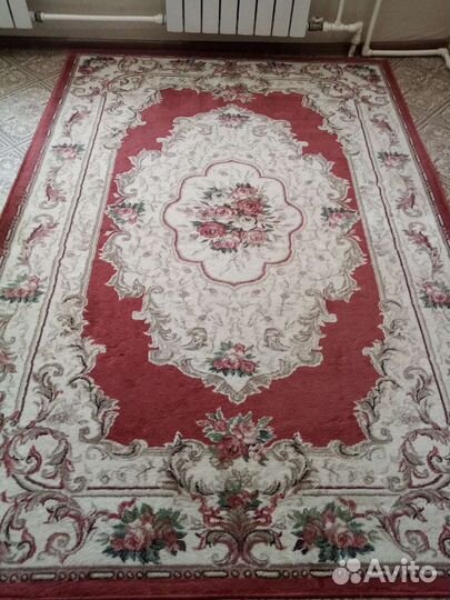 Ковер бу шерстяной 230*160, чистый