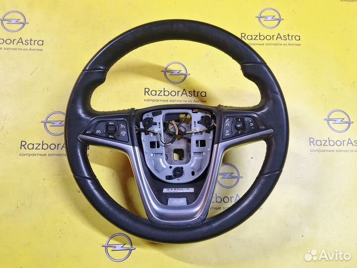 Руль кожаный анатомический Opel Astra J / Zafira C