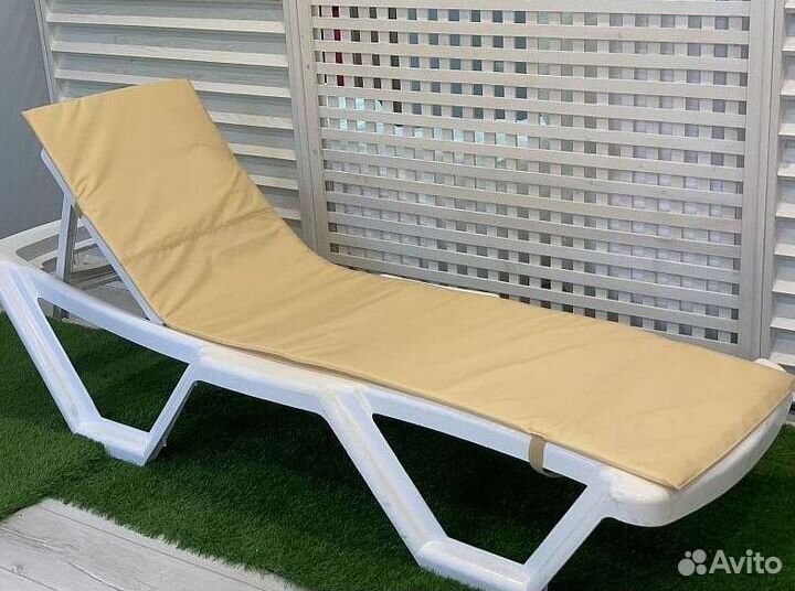 Матрас на шезлонг пляжный