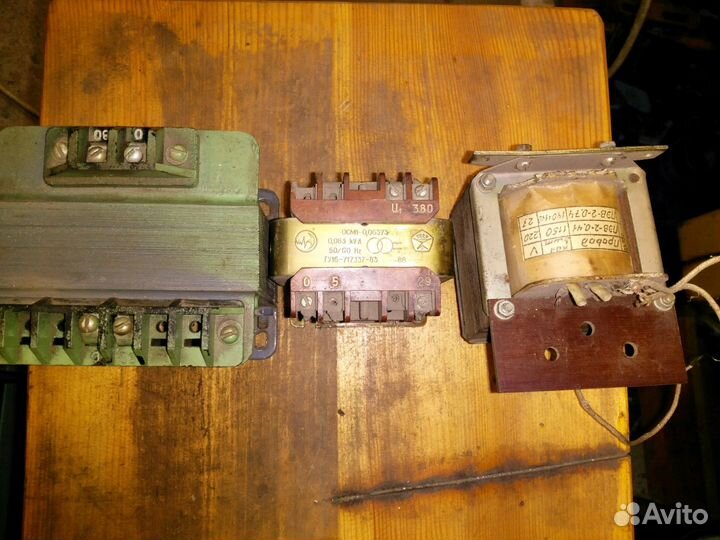 Трансформатор36,29,27,5V